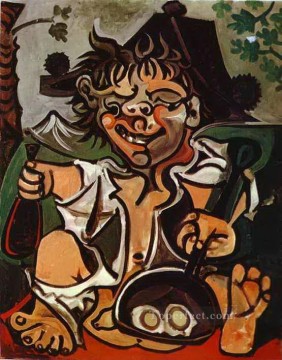 El Bobo 1959 Pablo Picasso Oil Paintings